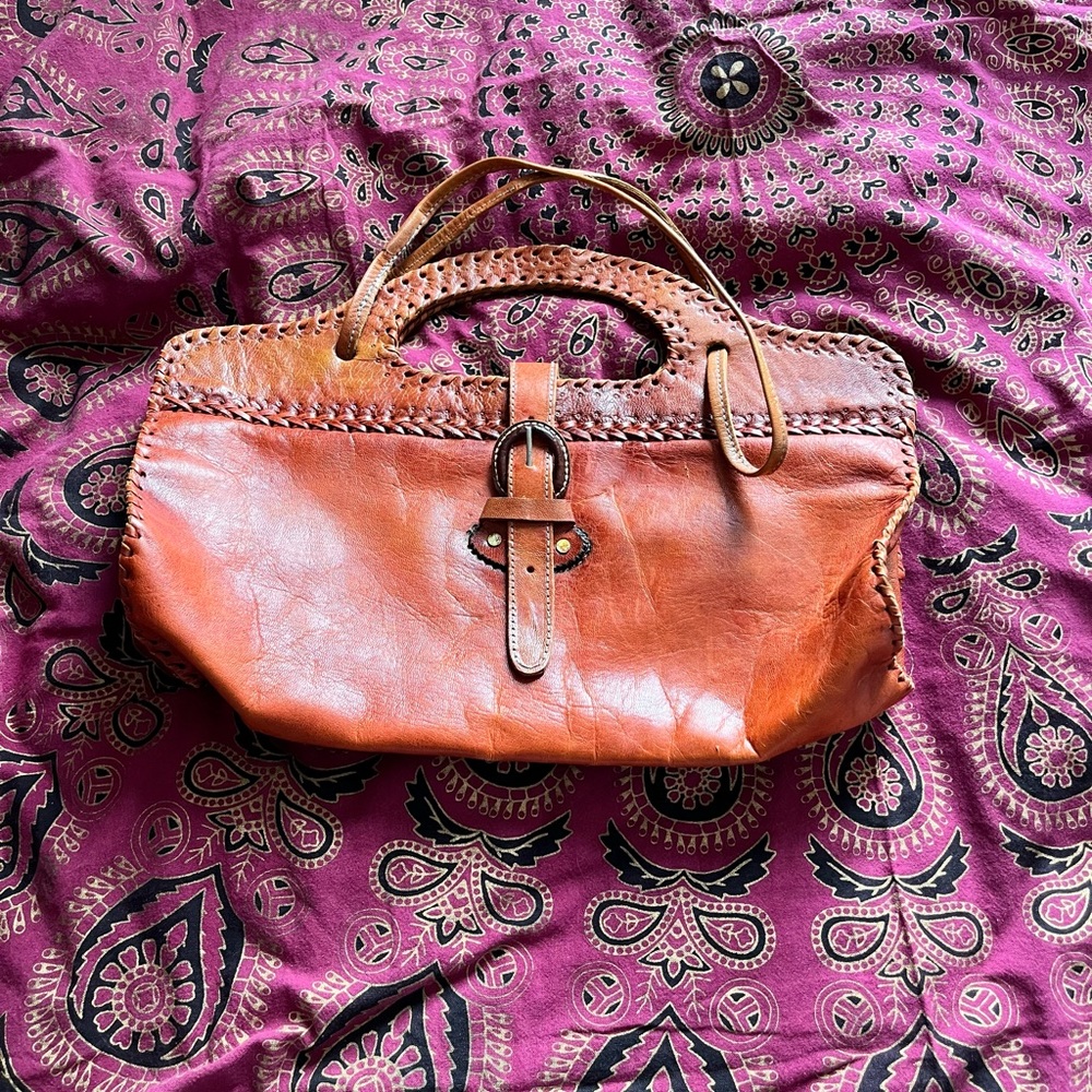 Leather purse from Marley Resort Bahamas
